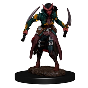 DnD 5e - Icons of the Realms Premium D&D Figur - Tiefling Rogue Female